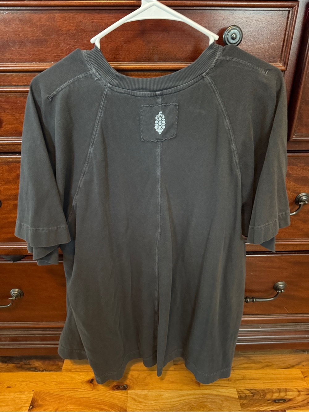 FP Movement by Free People Black Short Sleeve Crew Tee
